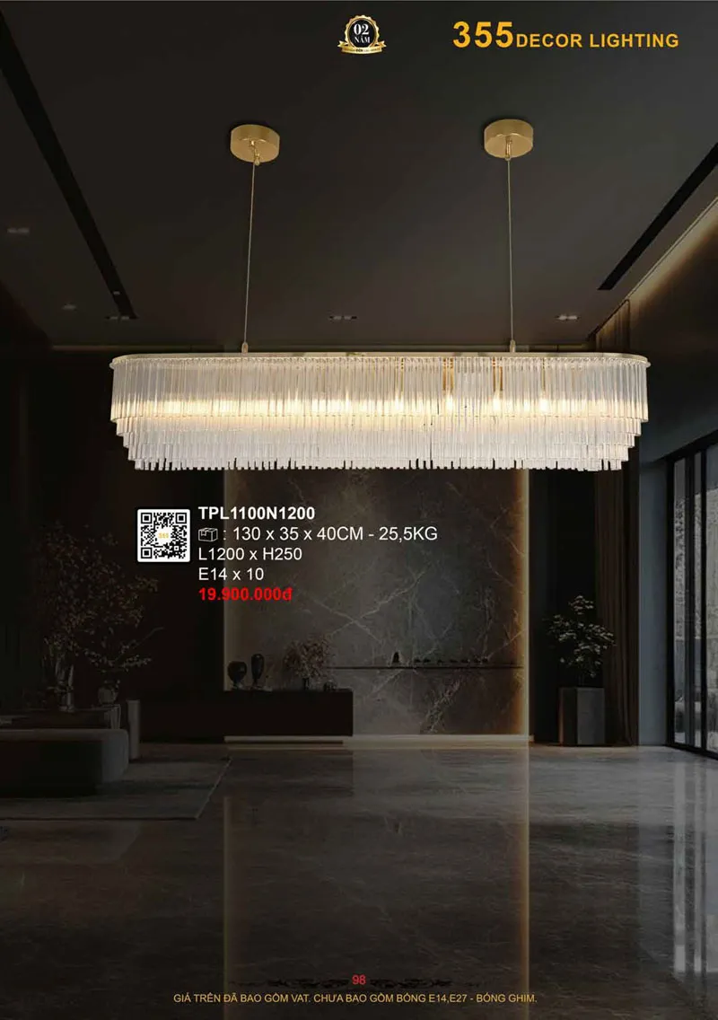 Catalogue Đèn Trang Trí 355 Decor 2026 - Trang 99)
