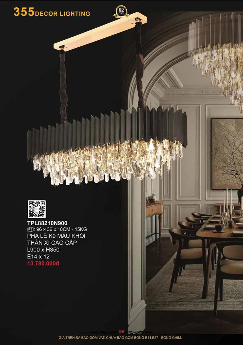 Catalogue Đèn Trang Trí 355 Decor 2026 - Trang 100)