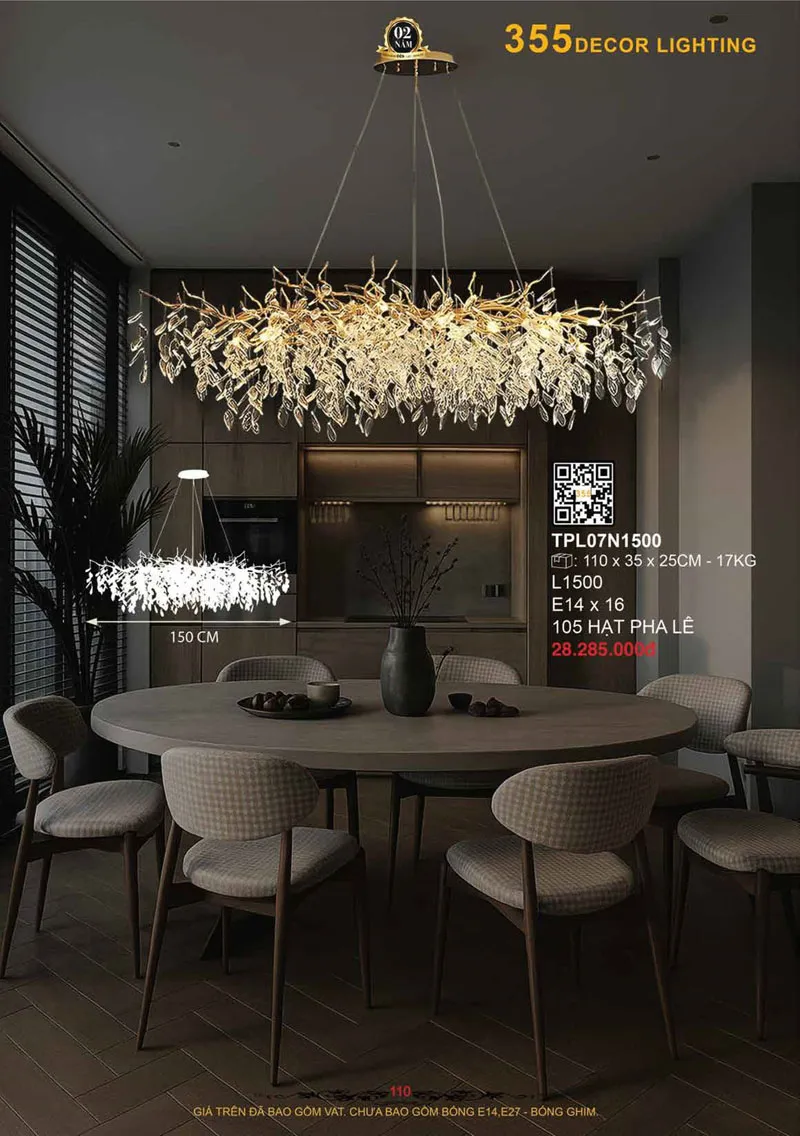 Catalogue Đèn Trang Trí 355 Decor 2026 - Trang 111)
