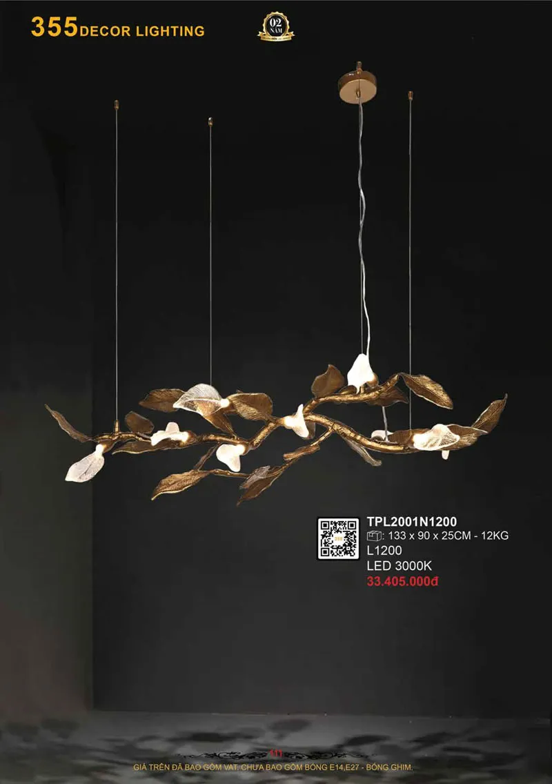 Catalogue Đèn Trang Trí 355 Decor 2026 - Trang 112)