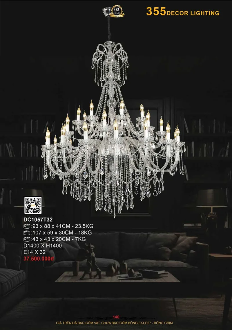 Catalogue Đèn Trang Trí 355 Decor 2026 - Trang 141)