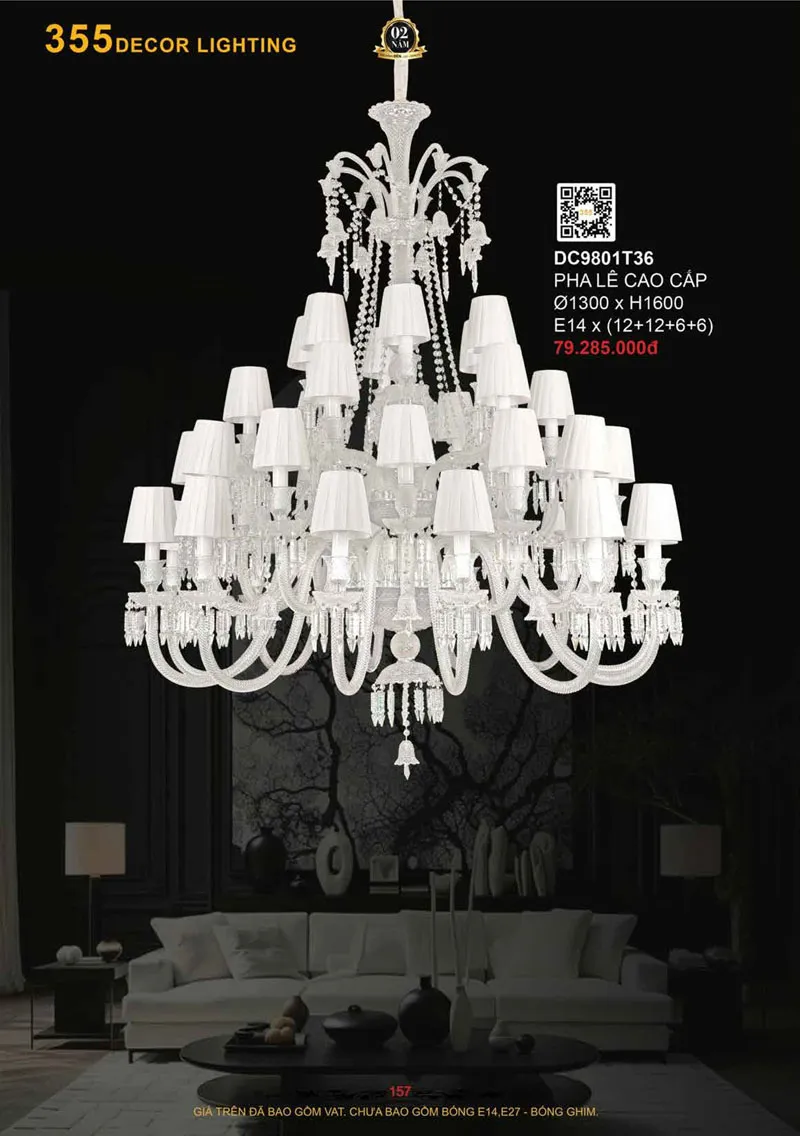 Catalogue Đèn Trang Trí 355 Decor 2026 - Trang 158)