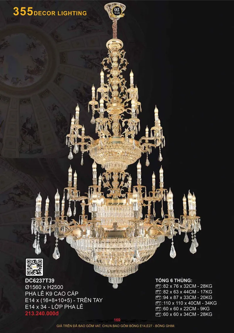 Catalogue Đèn Trang Trí 355 Decor 2026 - Trang 170)