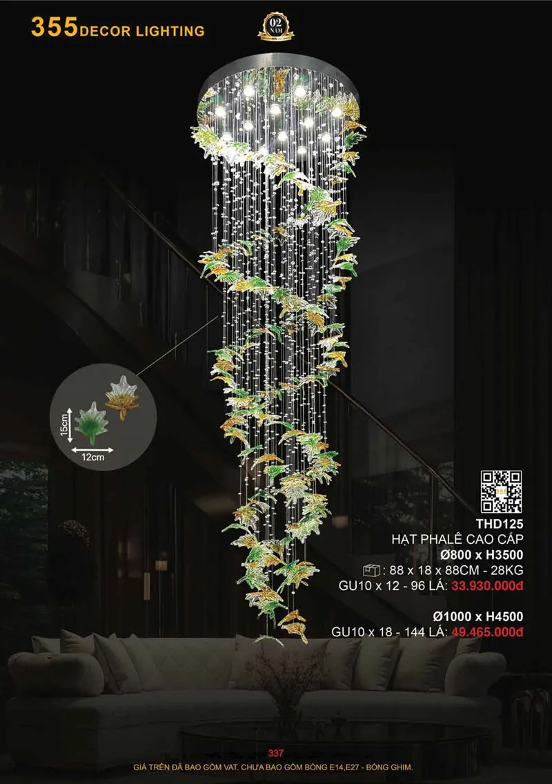 Catalogue Đèn Trang Trí 355 Decor 2026 - Trang 338)