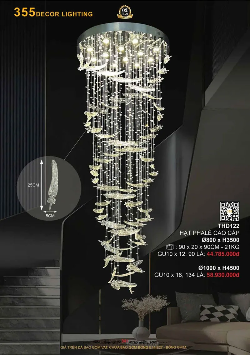 Catalogue Đèn Trang Trí 355 Decor 2026 - Trang 342)
