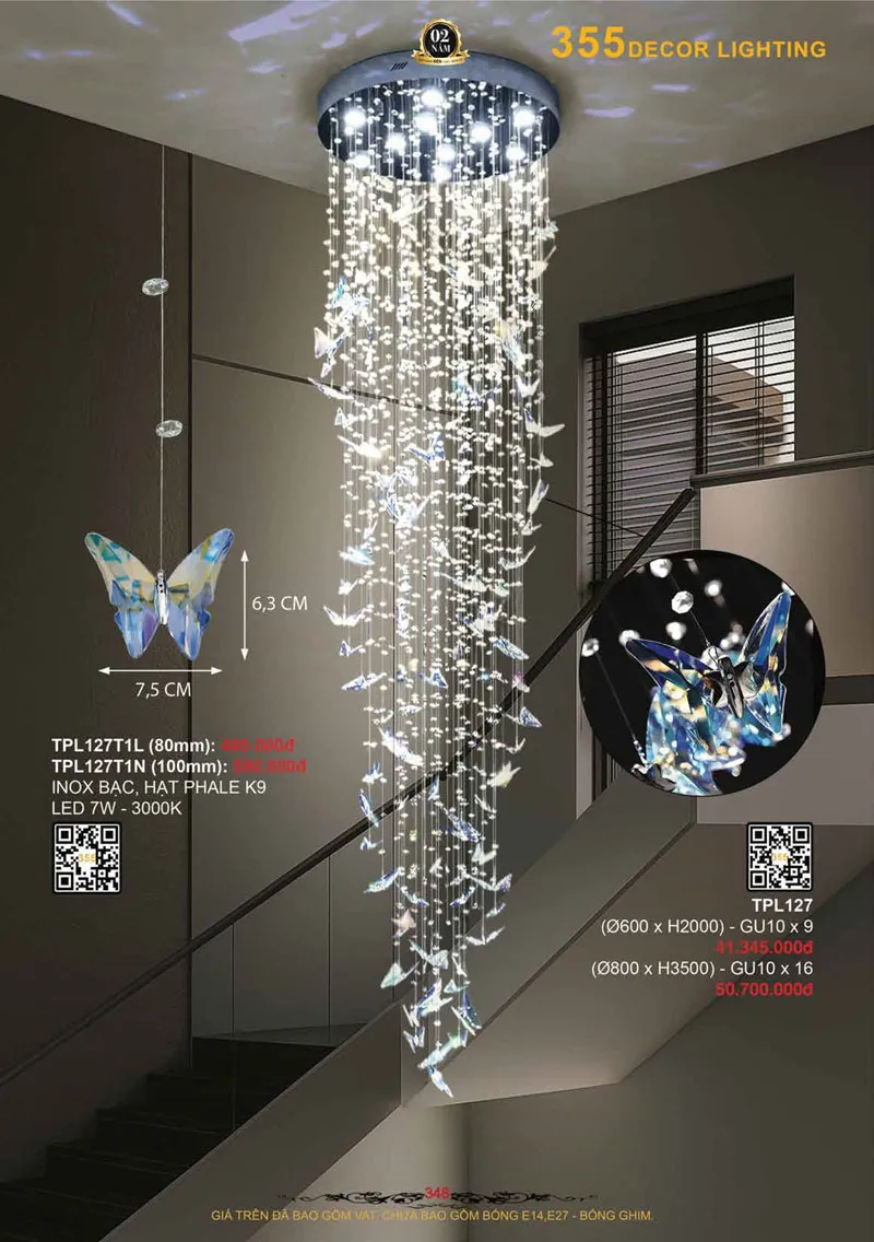 Catalogue Đèn Trang Trí 355 Decor 2026 - Trang 349)