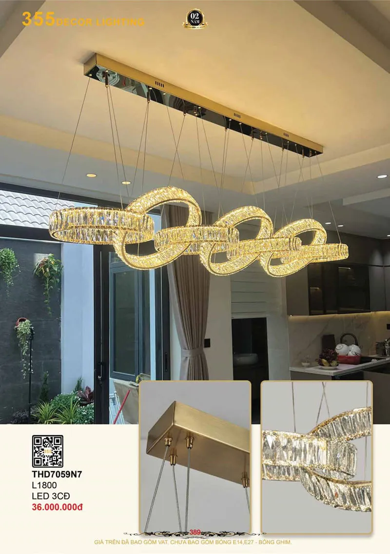 Catalogue Đèn Trang Trí 355 Decor 2026 - Trang 390)