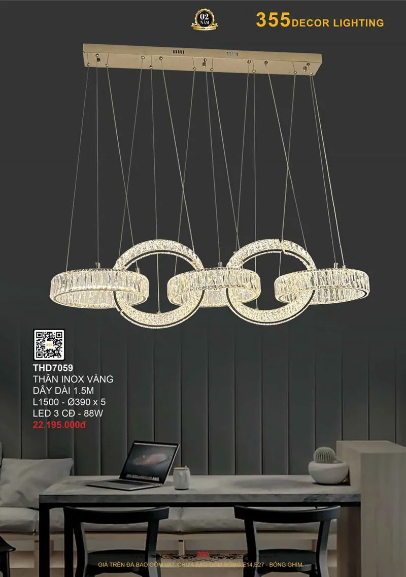 Catalogue Đèn Trang Trí 355 Decor 2026 - Trang 391)