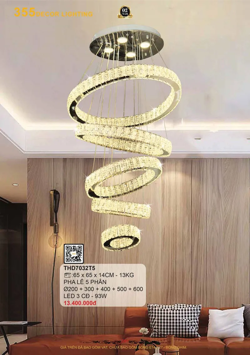 Catalogue Đèn Trang Trí 355 Decor 2026 - Trang 392)