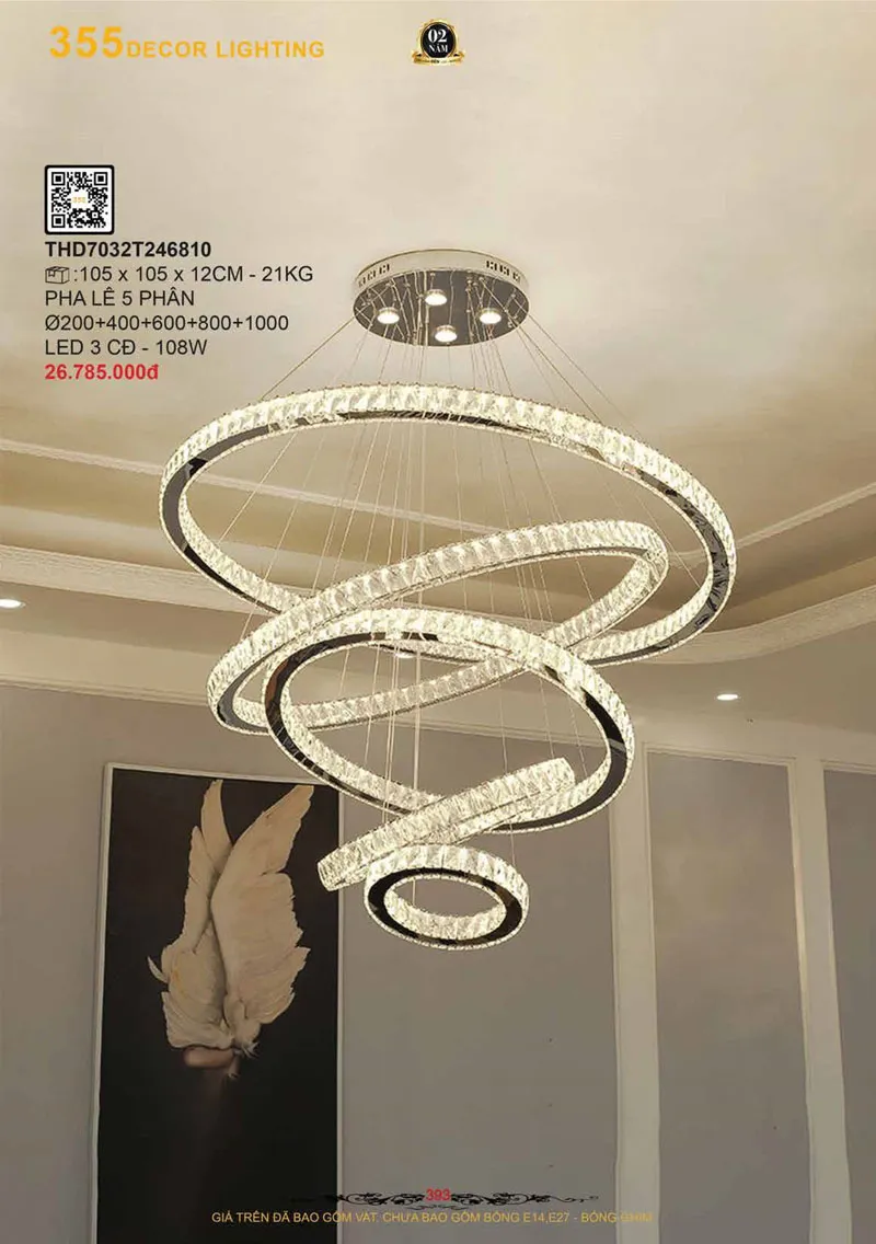 Catalogue Đèn Trang Trí 355 Decor 2026 - Trang 394)