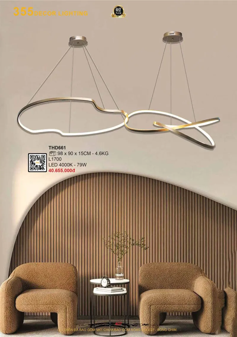 Catalogue Đèn Trang Trí 355 Decor 2026 - Trang 408)