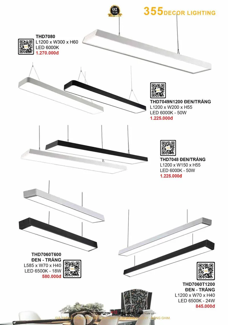 Catalogue Đèn Trang Trí 355 Decor 2026 - Trang 413)