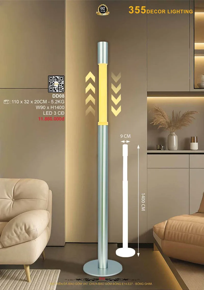 Catalogue Đèn Trang Trí 355 Decor 2026 - Trang 611)