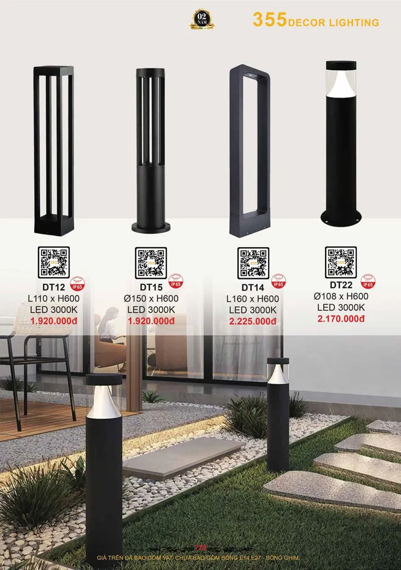 Catalogue Đèn Trang Trí 355 Decor 2026 - Trang 29)