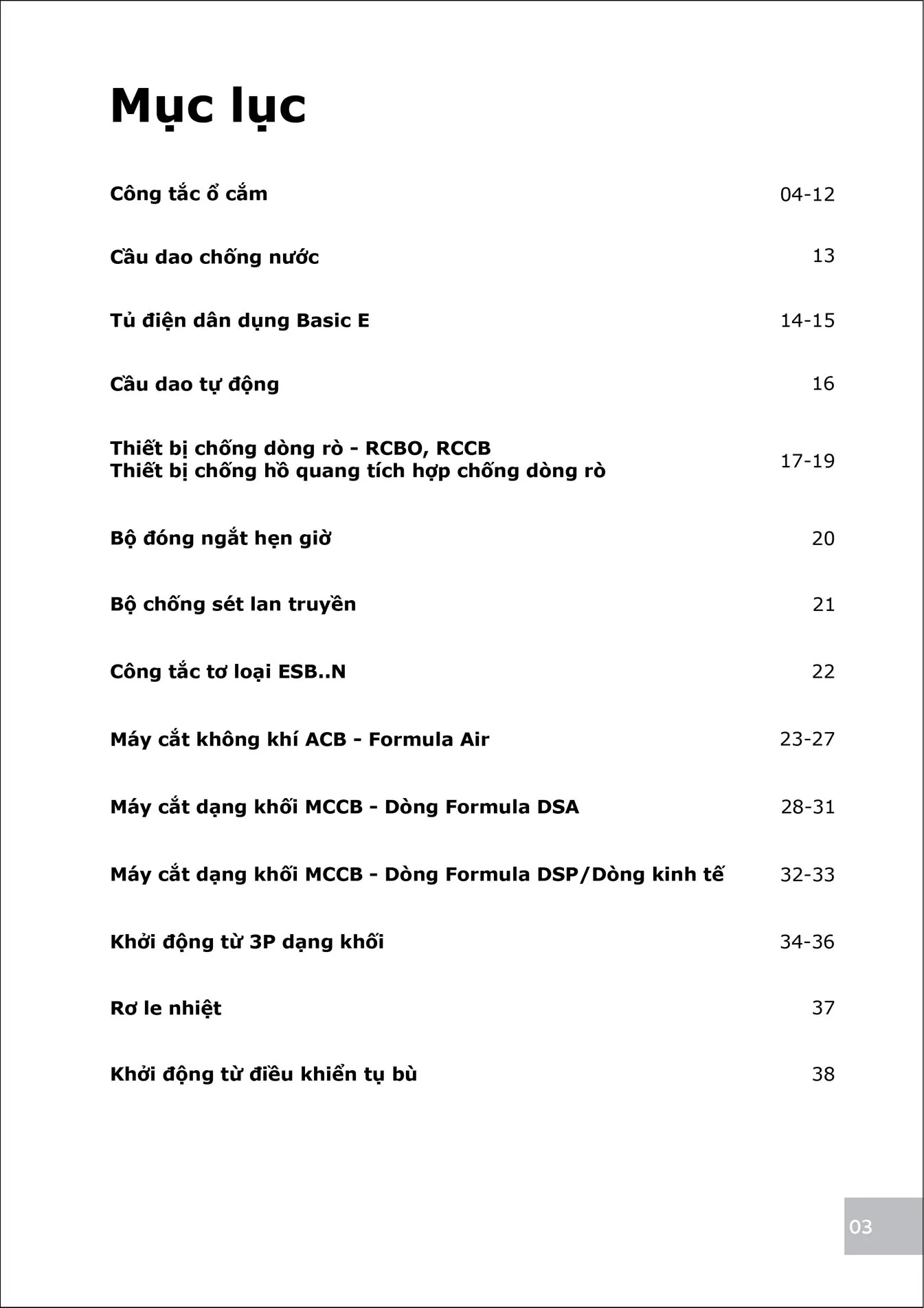 Bảng Giá ABB 2025 mới nhất - Trang 3)