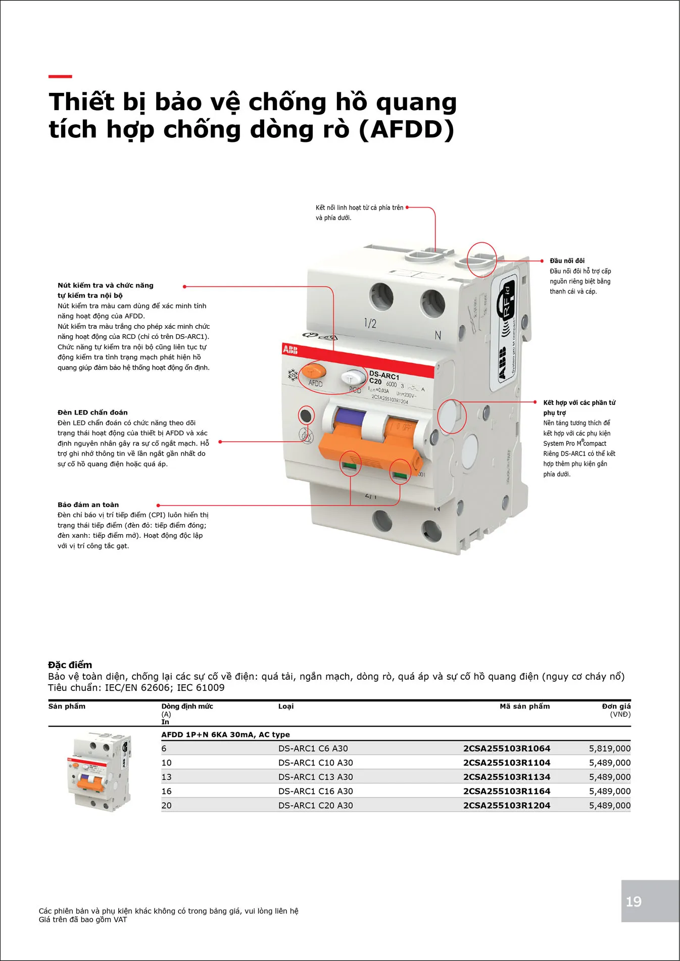 Bảng Giá ABB 2025 mới nhất - Trang 19)