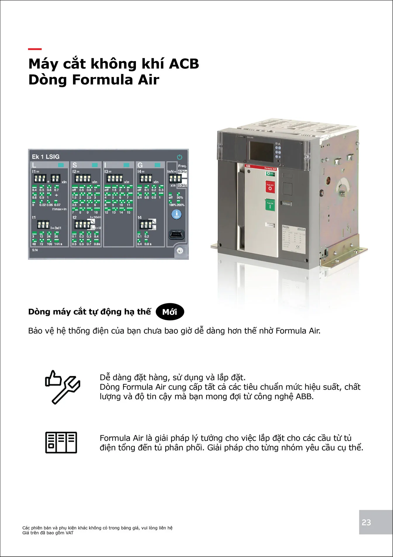 Bảng Giá ABB 2025 mới nhất - Trang 23)