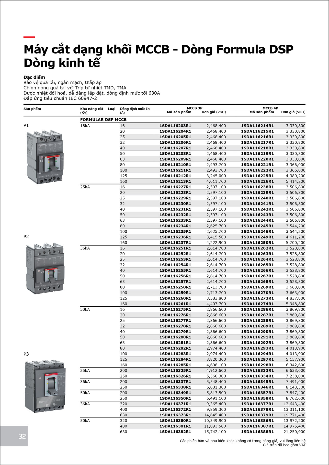 Bảng Giá ABB 2025 mới nhất - Trang 32)