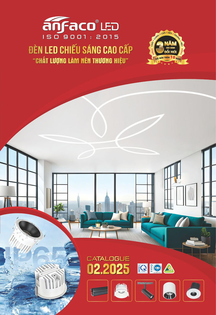 Bảng Giá Đèn Anfaco Lighting 2025 - Trang 1)