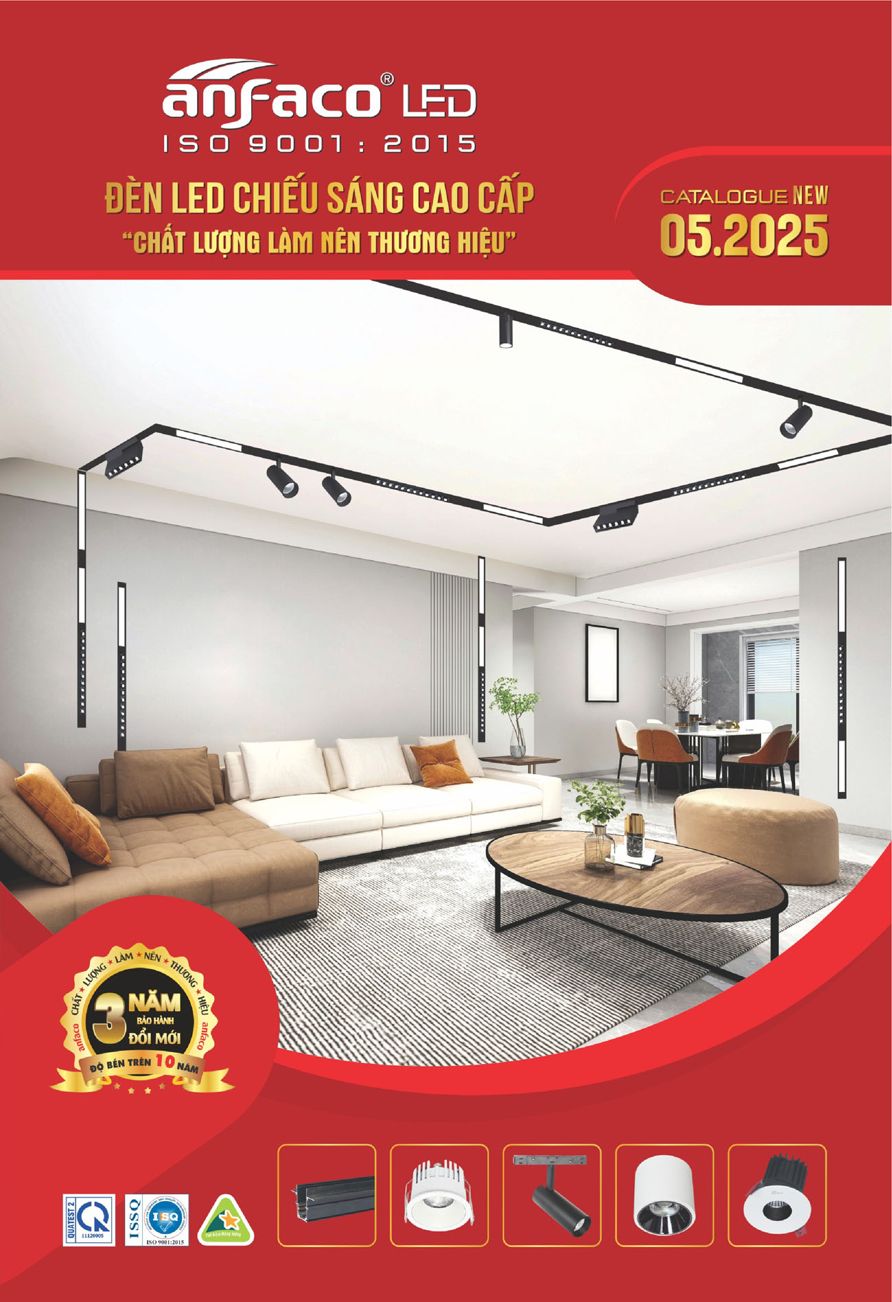 Bảng Giá Đèn Anfaco Lighting 2025 - Trang 1)