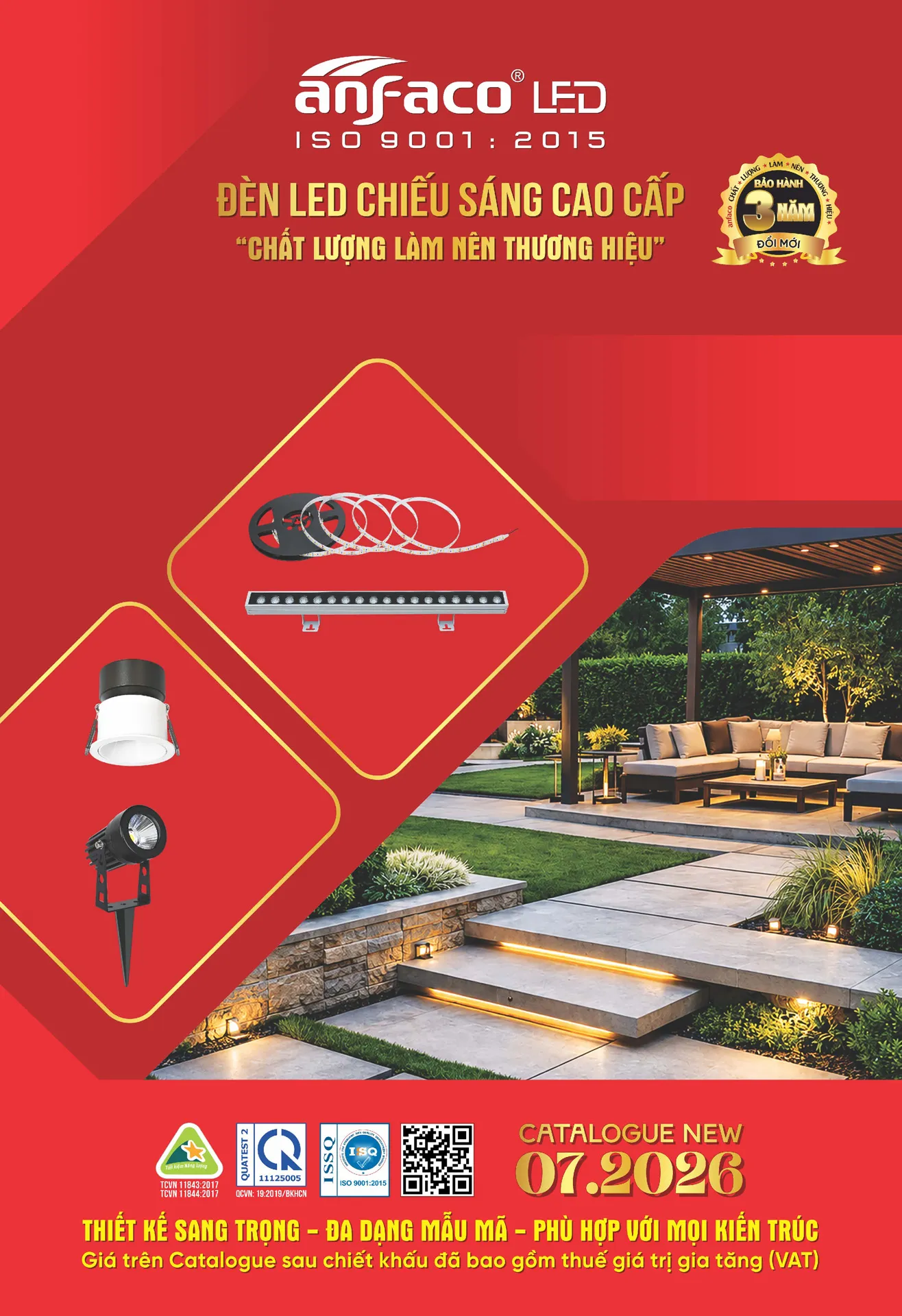 Bảng Giá Đèn Anfaco Lighting 2026 - Trang 80)