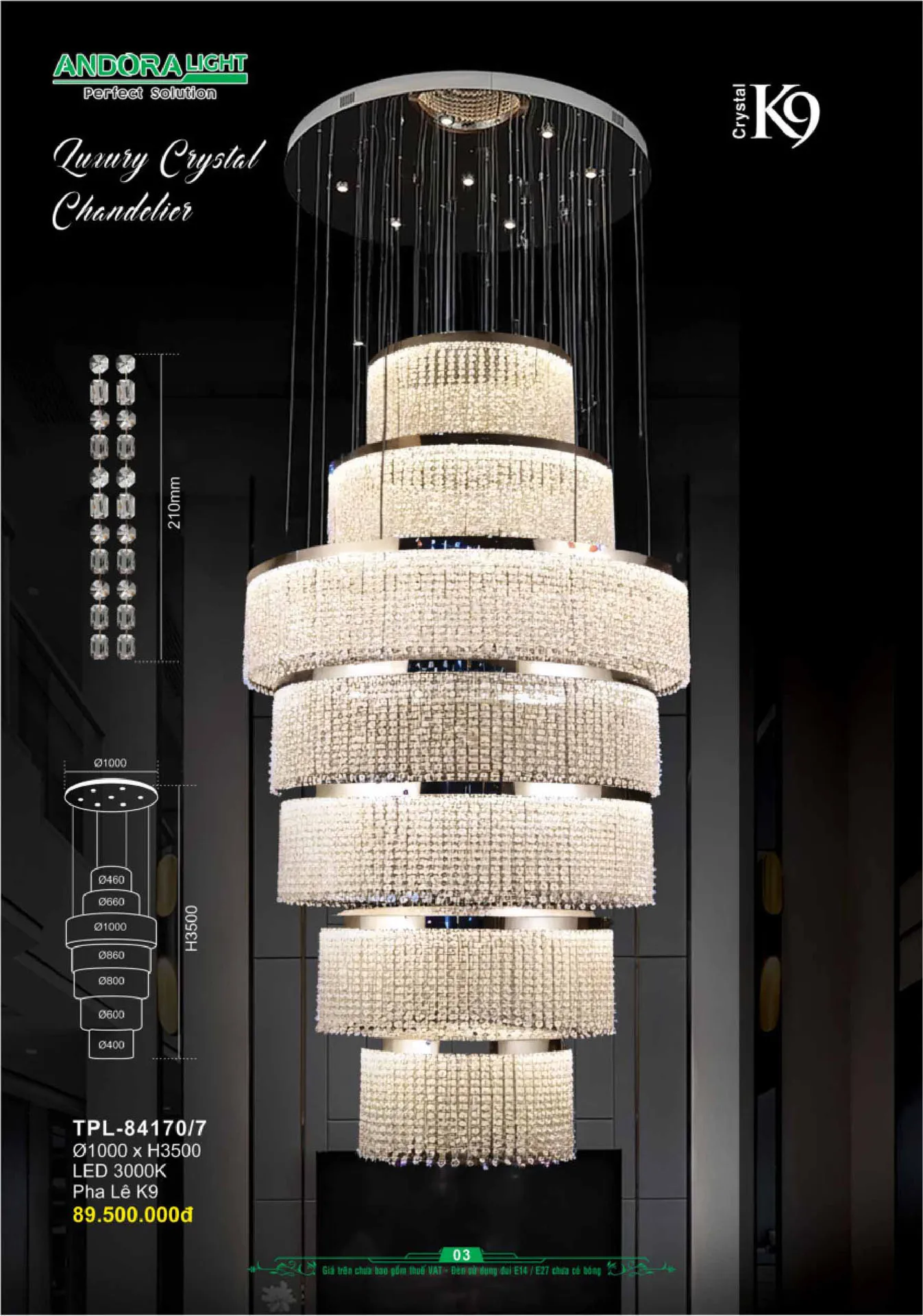 Catalogue Đèn Trang Trí ANDORA 2025 - Trang 4)