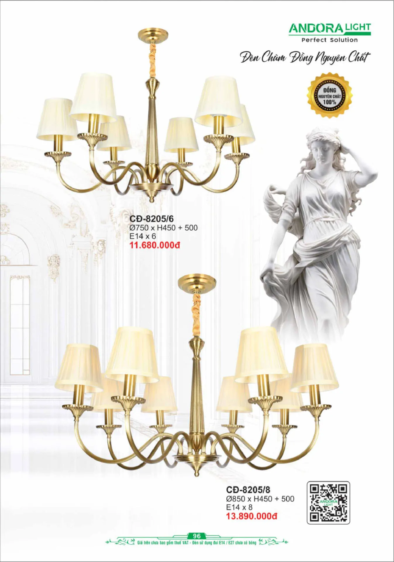 Catalogue Đèn Trang Trí ANDORA 2025 - Trang 97)