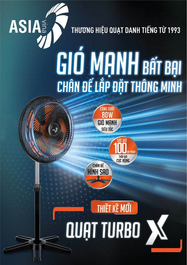 Catalogue Bảng Giá Quạt Điện ASIAvina 2025 - Trang 1)
