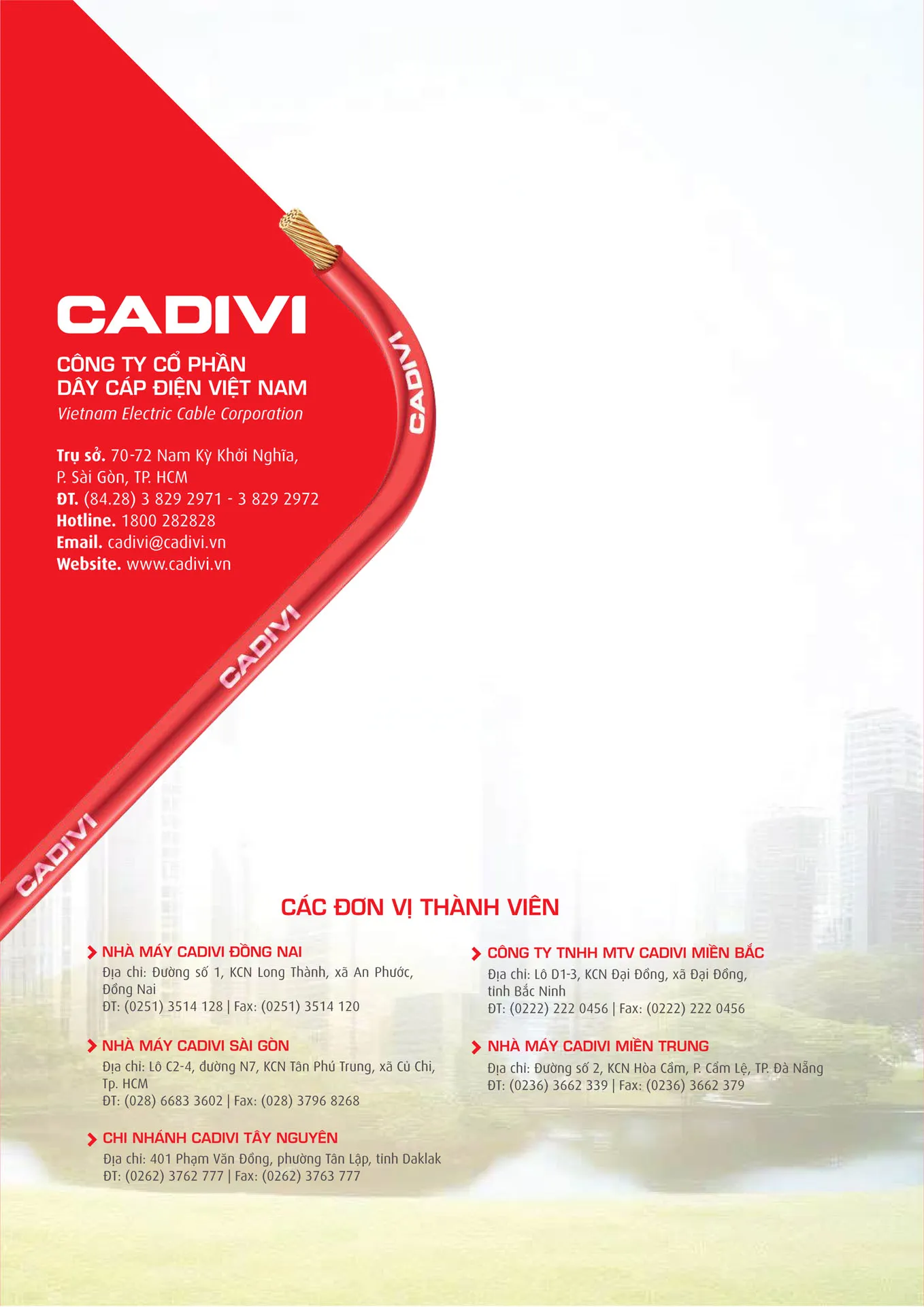 Bảng Giá Cáp Điện CADIVI mới nhất 2025 - Trang 117)