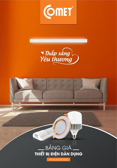 Bảng Giá thiết bị điện COMET 2025 - Trang 1)