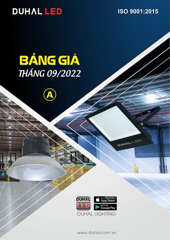 Bảng Giá Đèn DUHAL 2025 (Quyển A+B+C) - Trang 1)