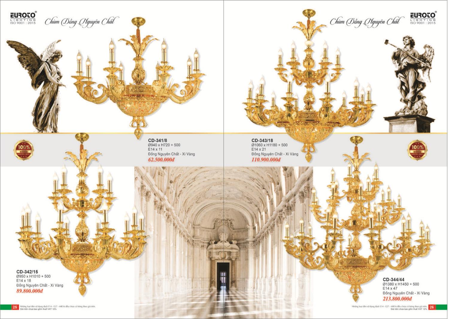 Catalogue Đèn Trang Trí EUROTO 2024 - Trang 14)