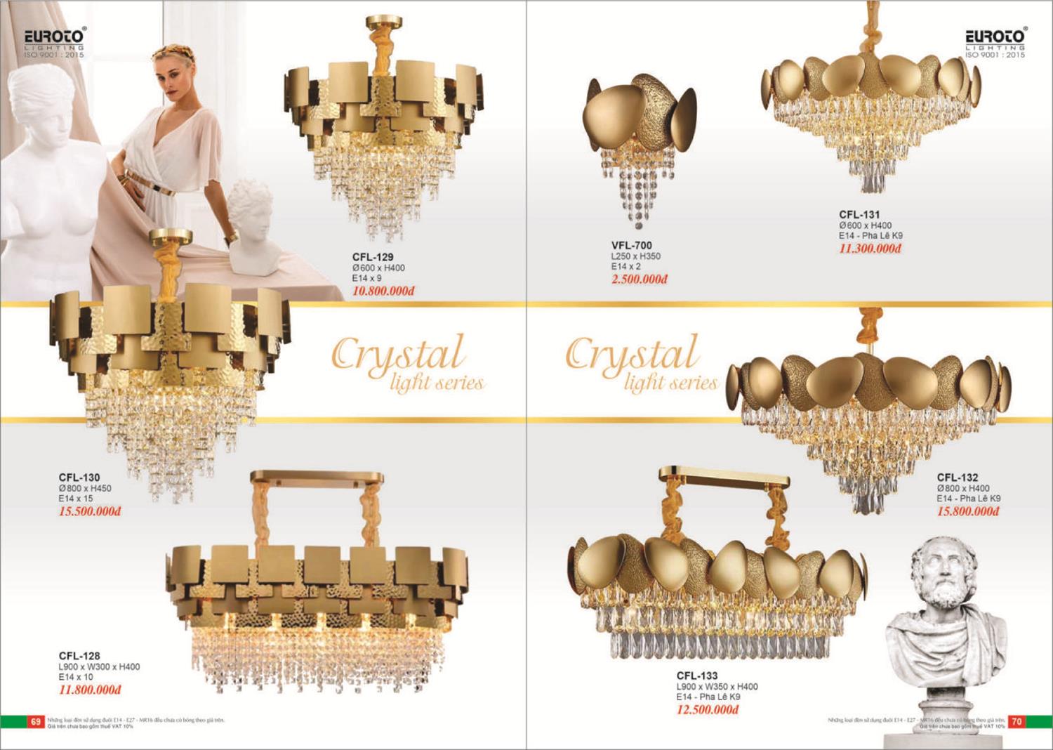 Catalogue Đèn Trang Trí EUROTO 2024 - Trang 36)