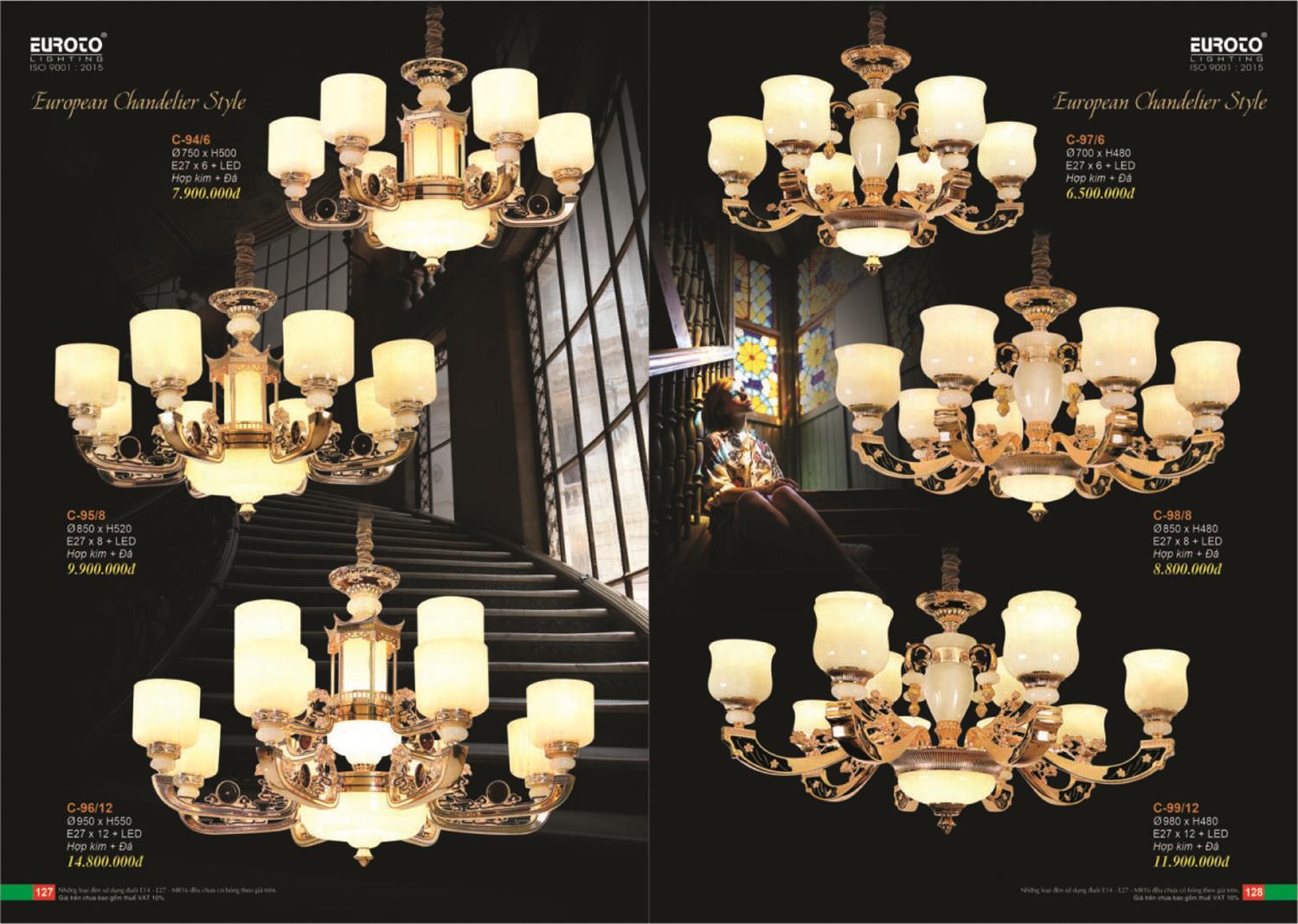 Catalogue Đèn Trang Trí EUROTO 2024 - Trang 65)