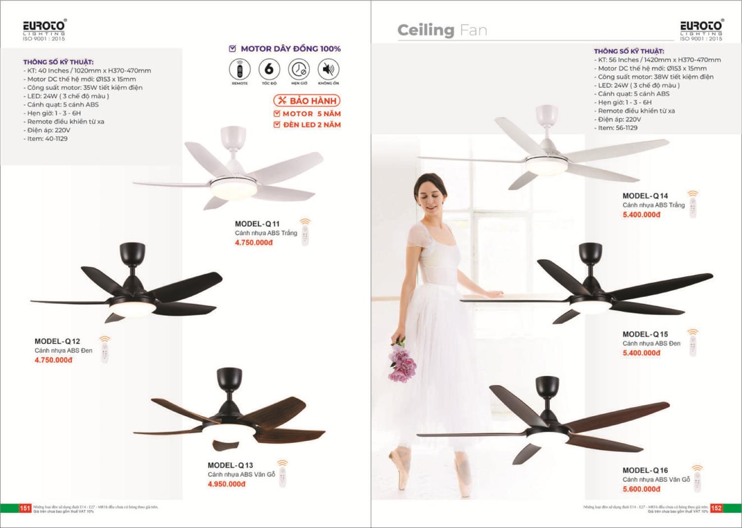 Catalogue Đèn Trang Trí EUROTO 2024 - Trang 77)