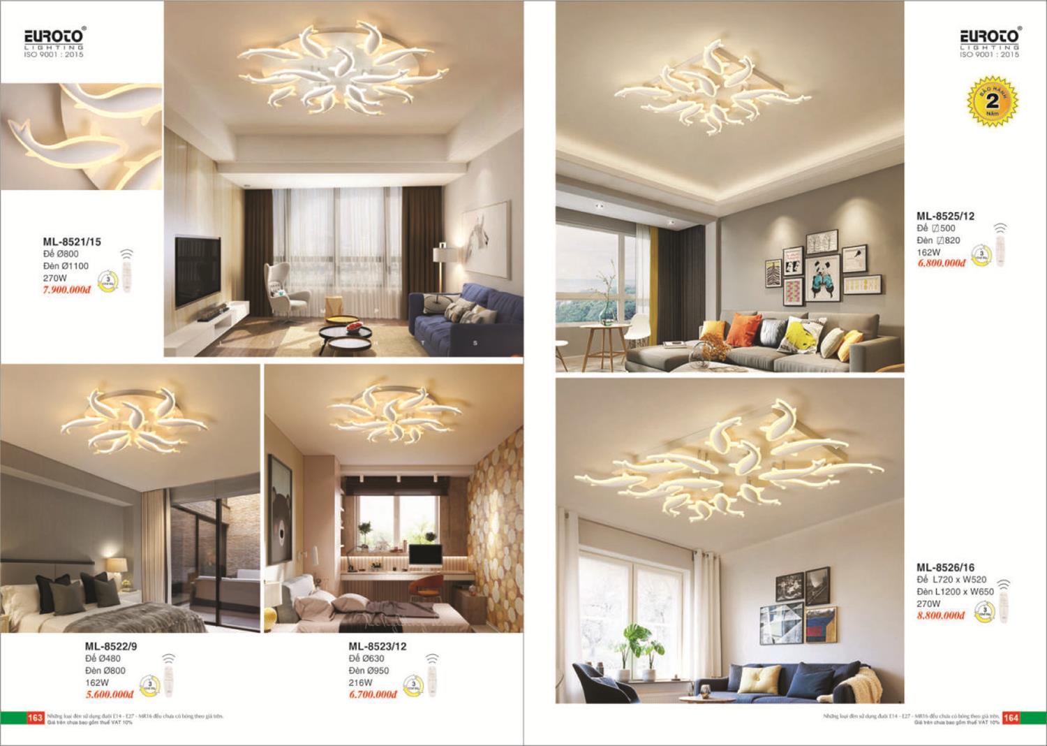 Catalogue Đèn Trang Trí EUROTO 2024 - Trang 83)