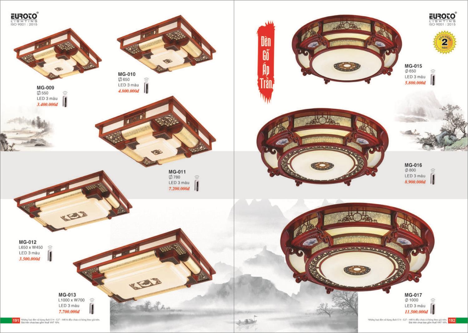 Catalogue Đèn Trang Trí EUROTO 2024 - Trang 97)