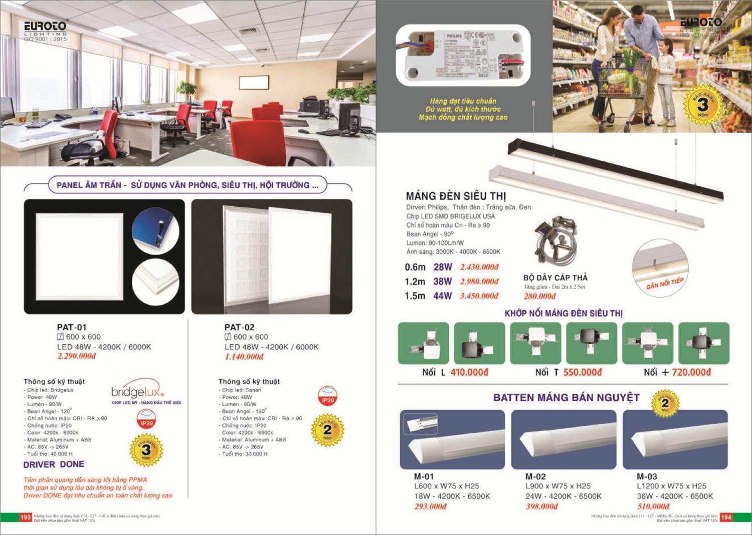 Catalogue Đèn Trang Trí EUROTO 2024 - Trang 98)