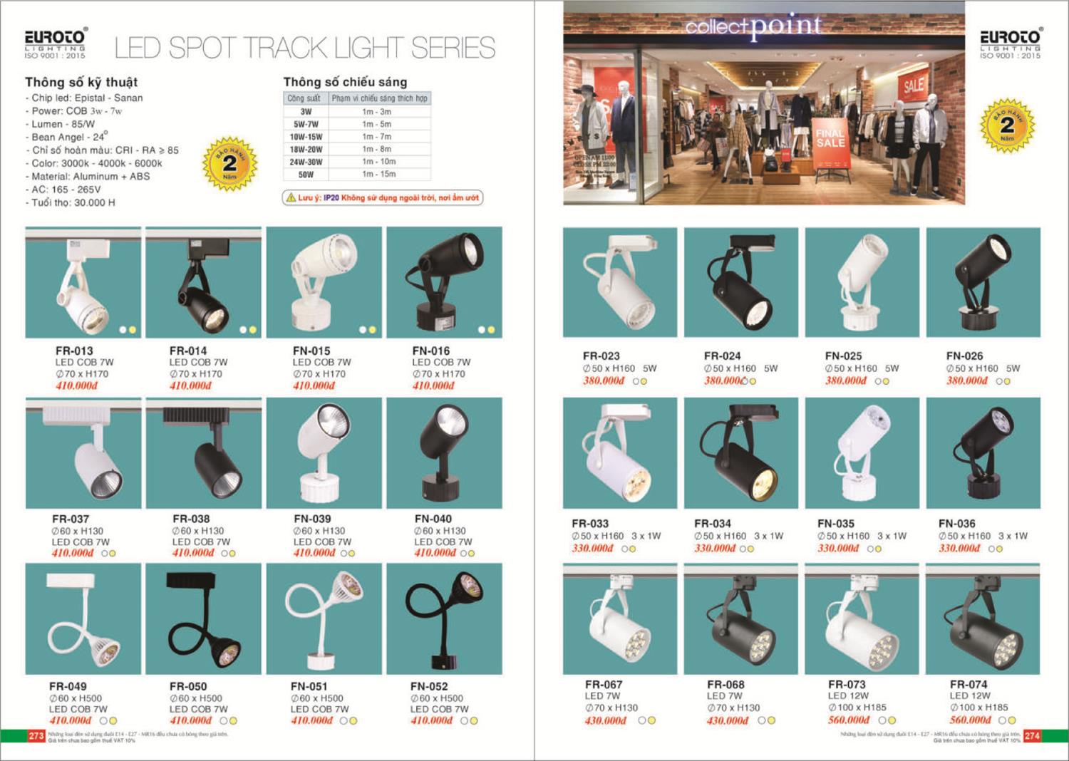 Catalogue Đèn Trang Trí EUROTO 2024 - Trang 138)