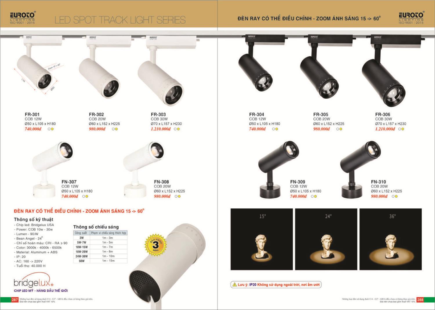 Catalogue Đèn Trang Trí EUROTO 2024 - Trang 145)