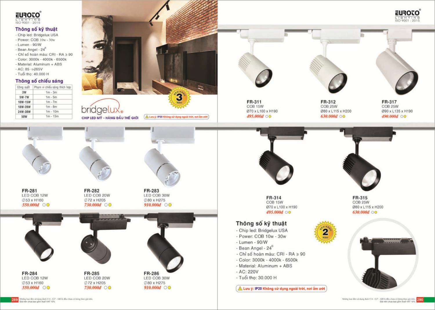 Catalogue Đèn Trang Trí EUROTO 2024 - Trang 146)