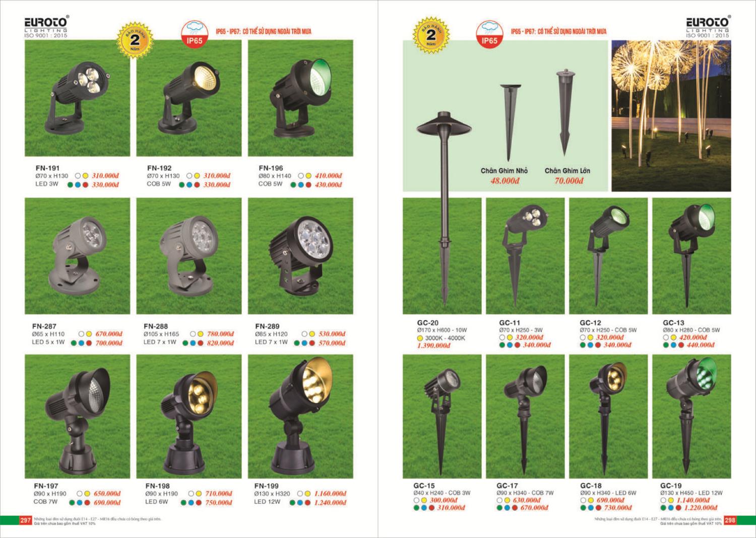 Catalogue Đèn Trang Trí EUROTO 2024 - Trang 150)