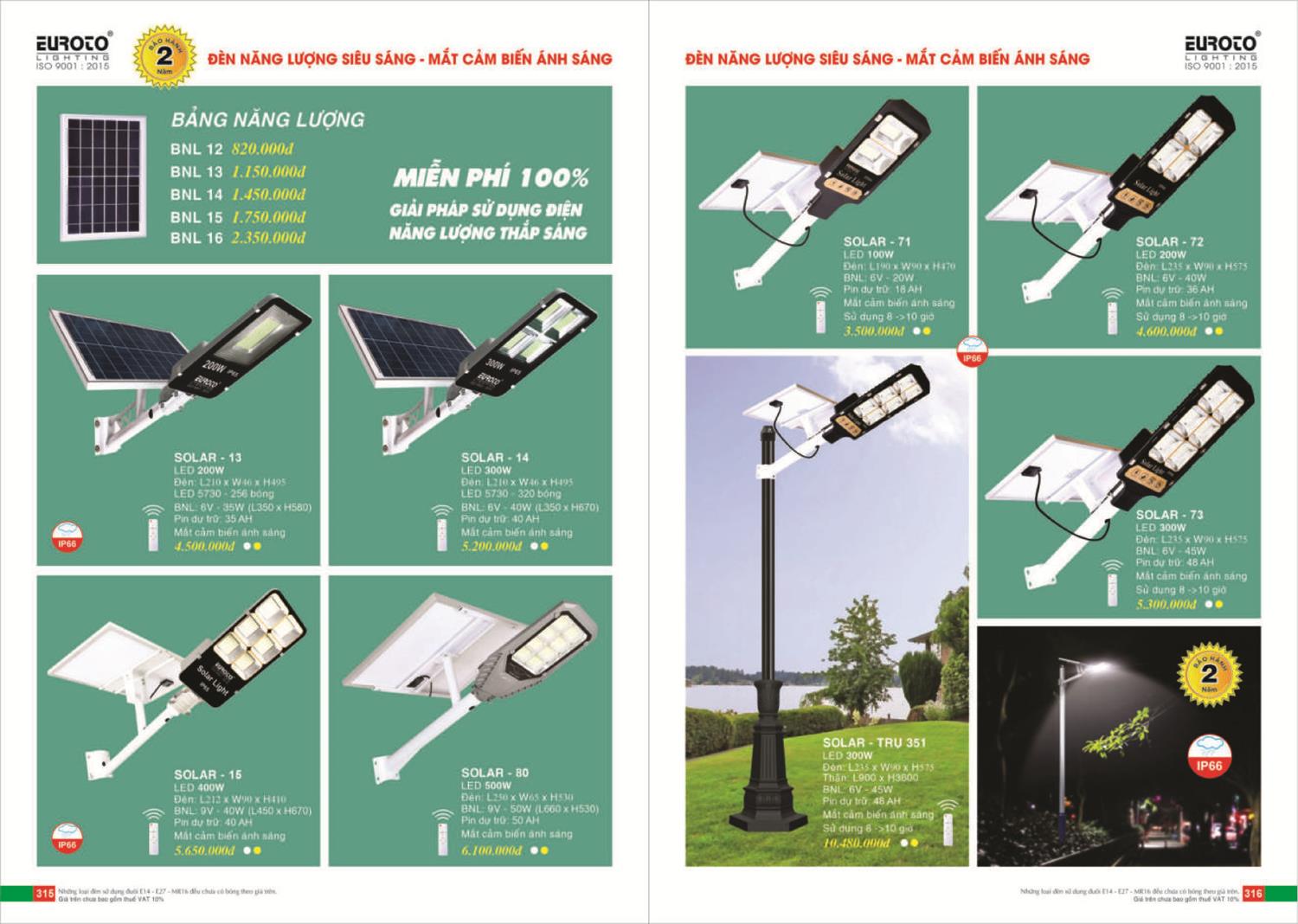 Catalogue Đèn Trang Trí EUROTO 2024 - Trang 159)