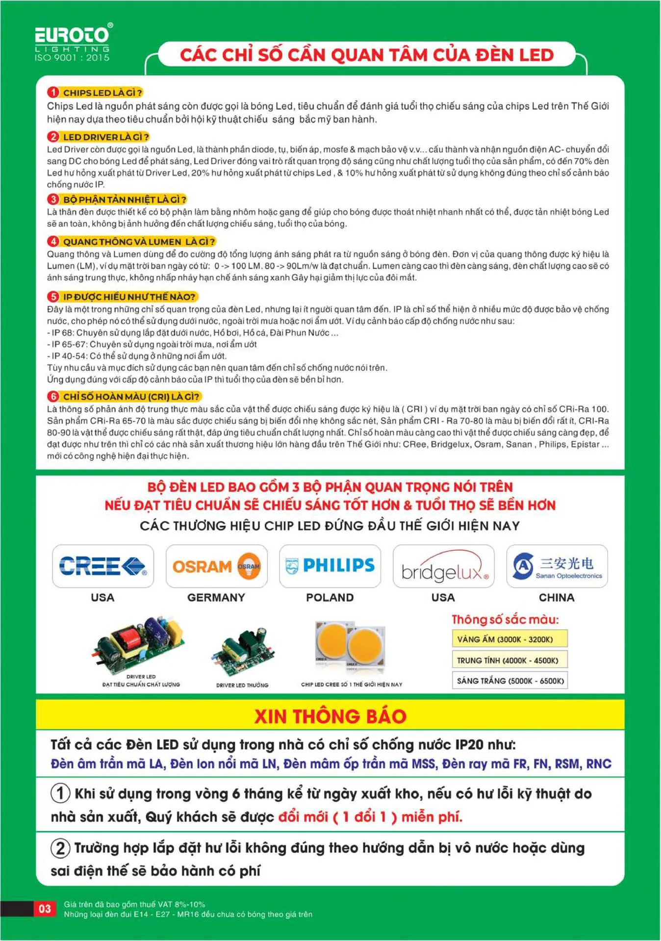 Catalogue Đèn Trang Trí EUROTO 2026 - Trang 4)
