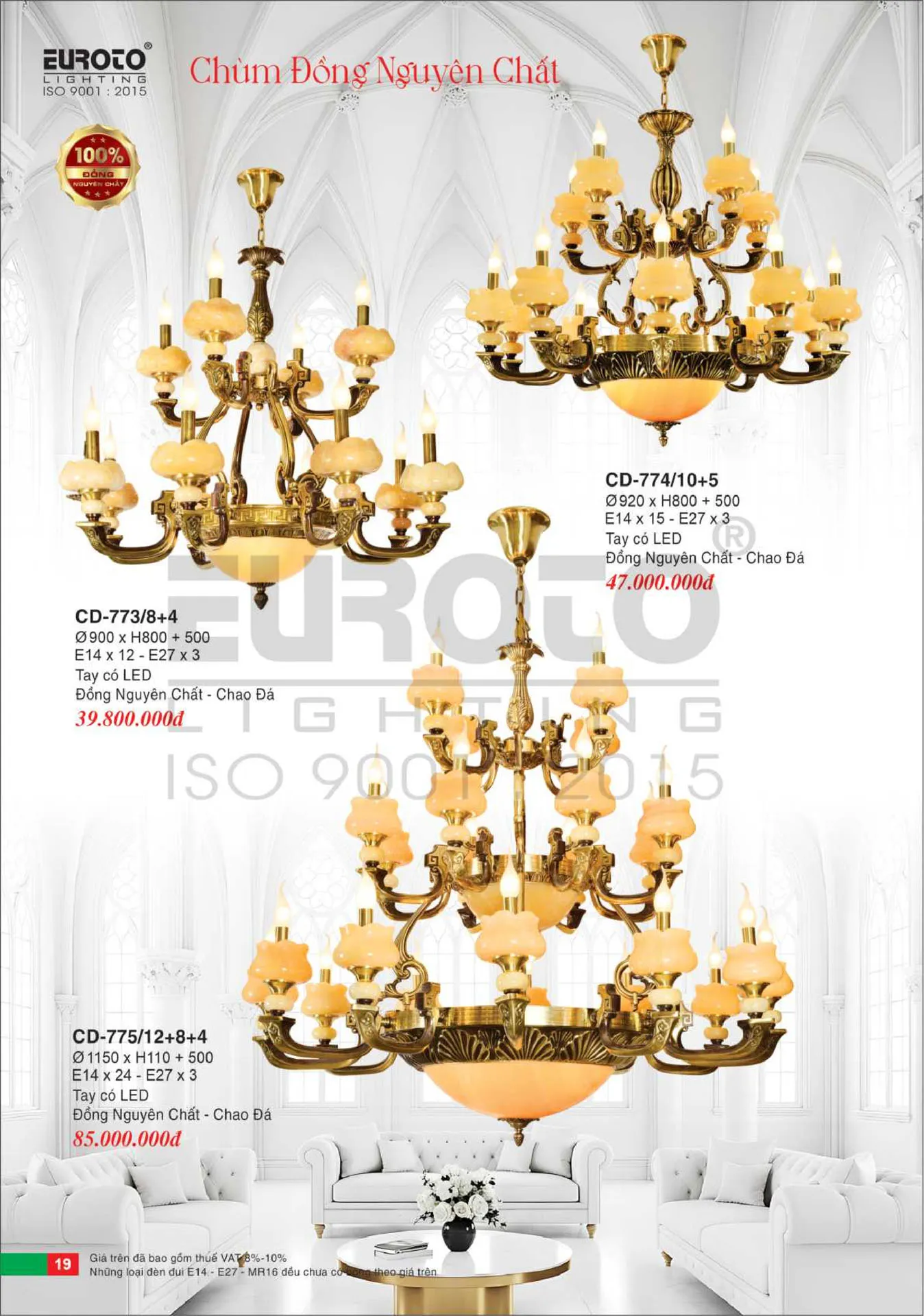 Catalogue Đèn Trang Trí EUROTO 2026 - Trang 20)