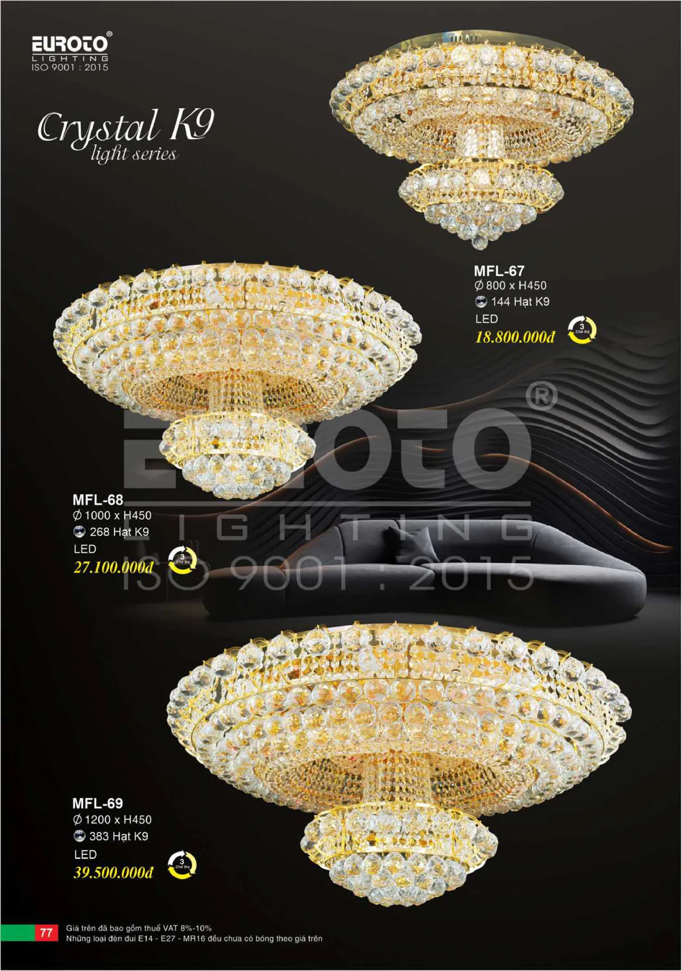 Catalogue Đèn Trang Trí EUROTO 2026 - Trang 78)