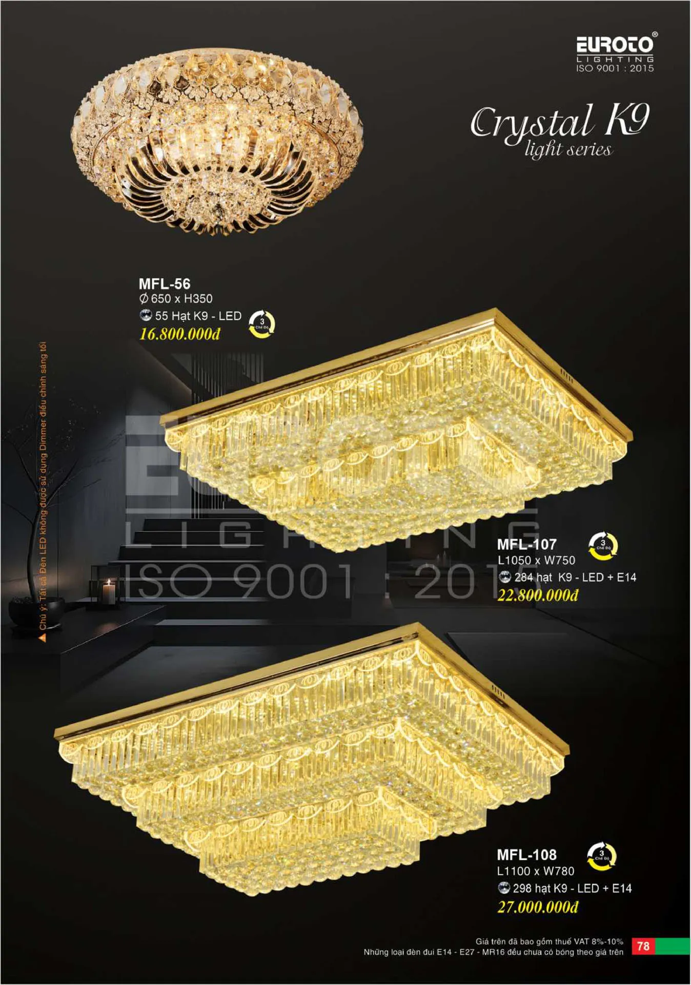 Catalogue Đèn Trang Trí EUROTO 2026 - Trang 79)
