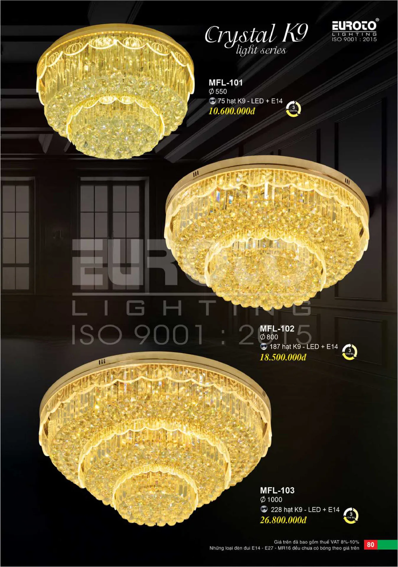 Catalogue Đèn Trang Trí EUROTO 2026 - Trang 81)