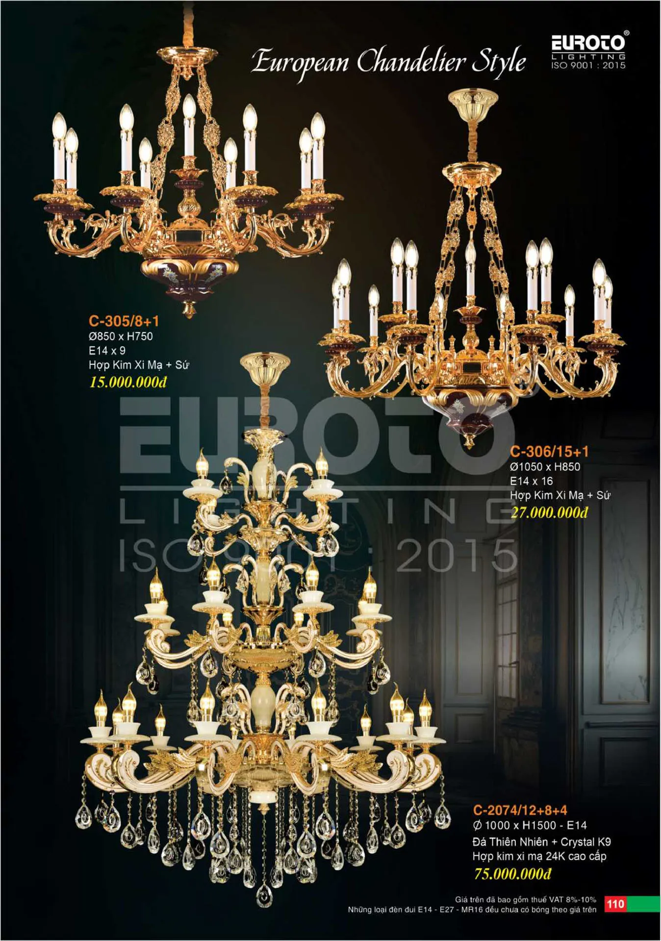 Catalogue Đèn Trang Trí EUROTO 2026 - Trang 111)