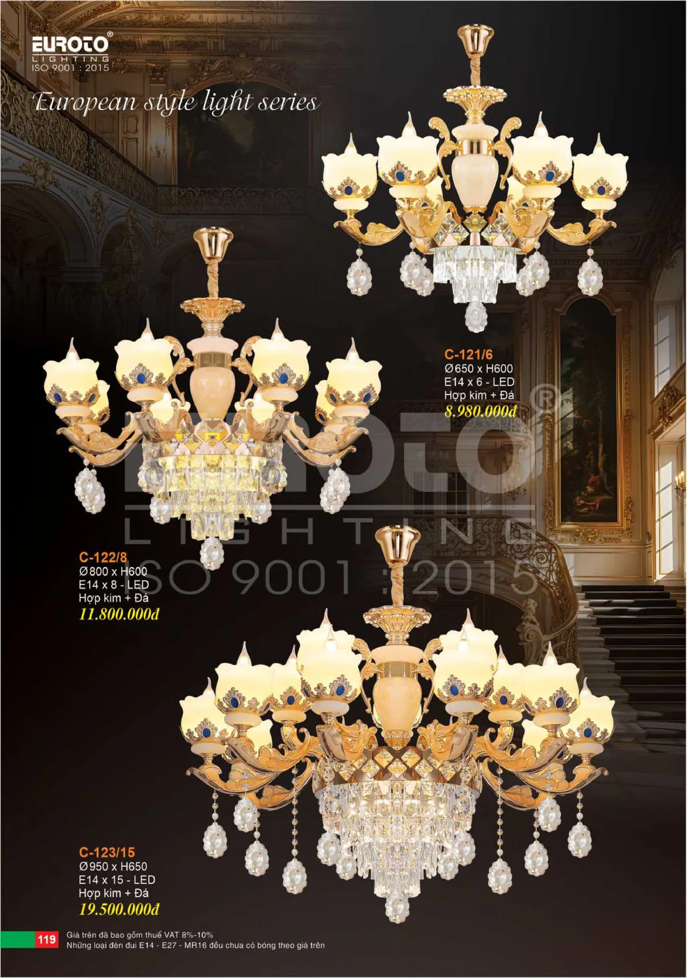 Catalogue Đèn Trang Trí EUROTO 2026 - Trang 120)